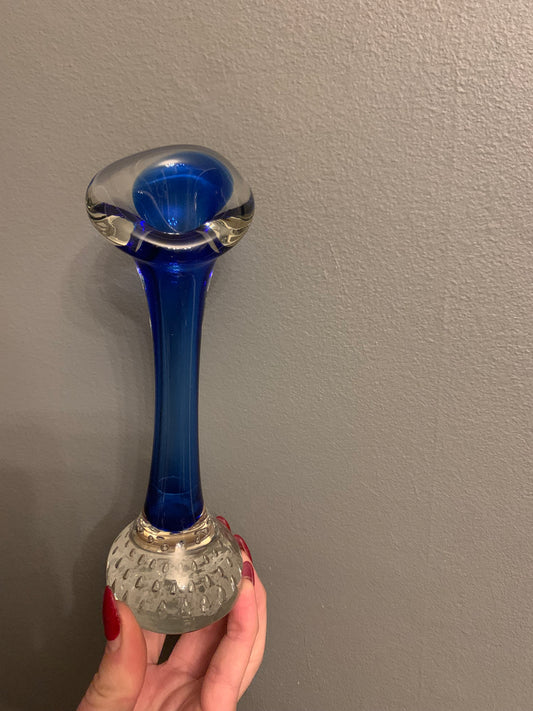 Blue Glass vase