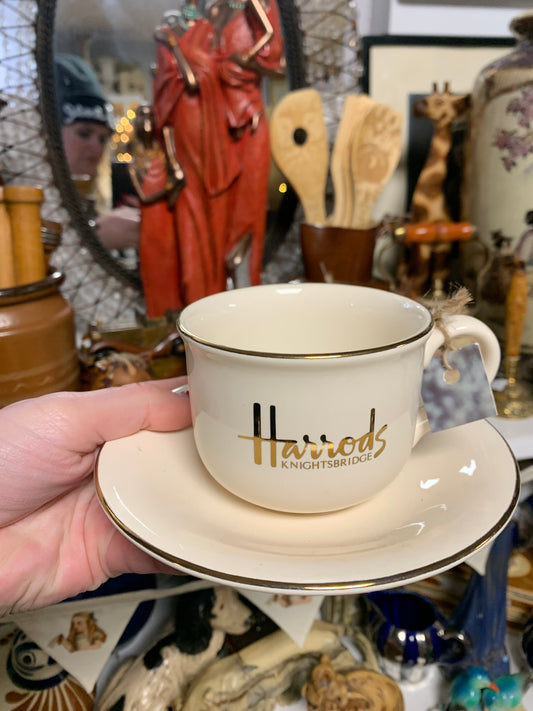 Harrods teacup and saucer