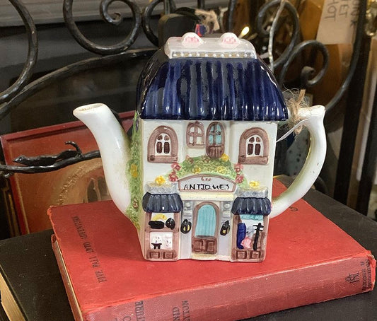 Antiques shop vintage novelty teapot
