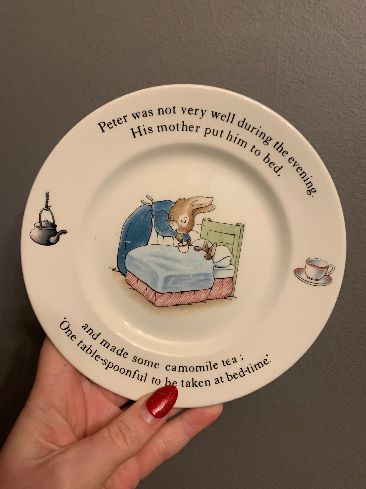 Wedgewood Peter Rabbit plate