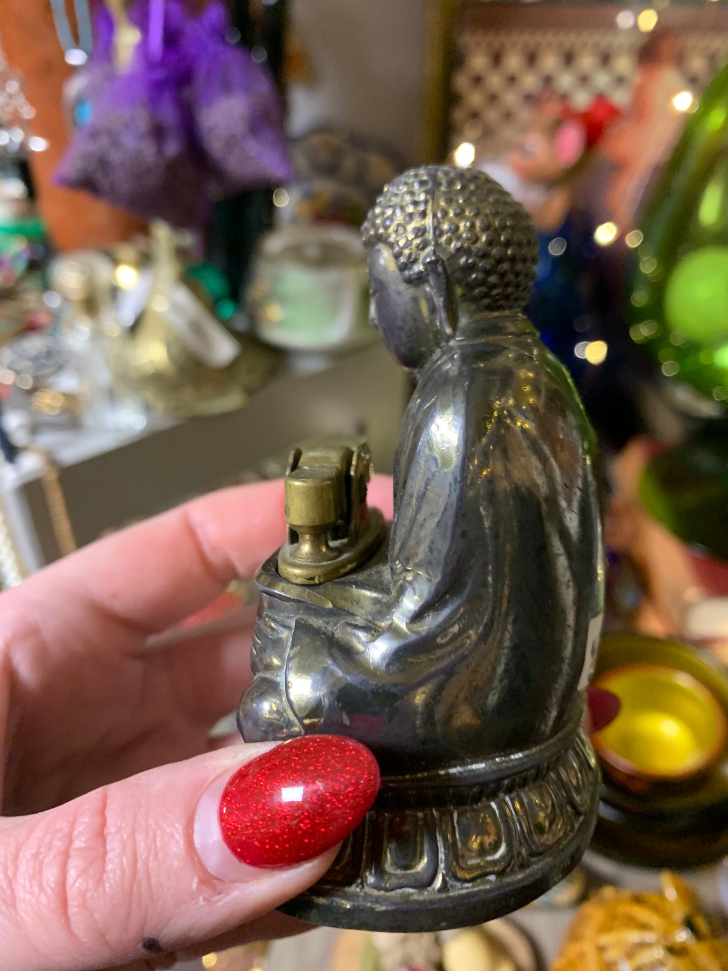 Rare Vintage Buddha lighter