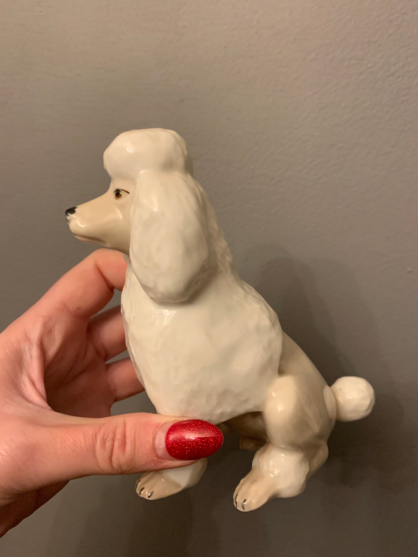 Vintage Poodle Ornament