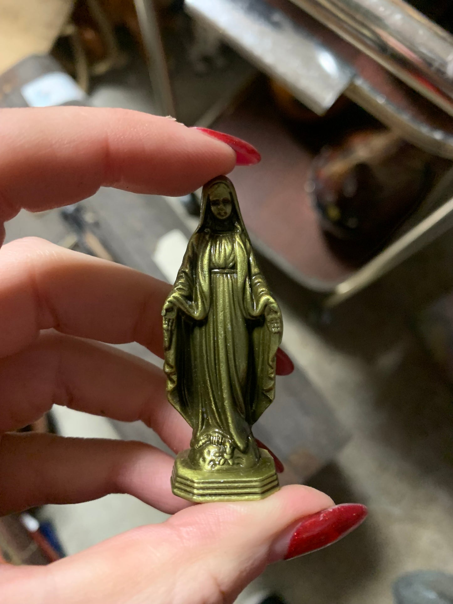 Little religious statue