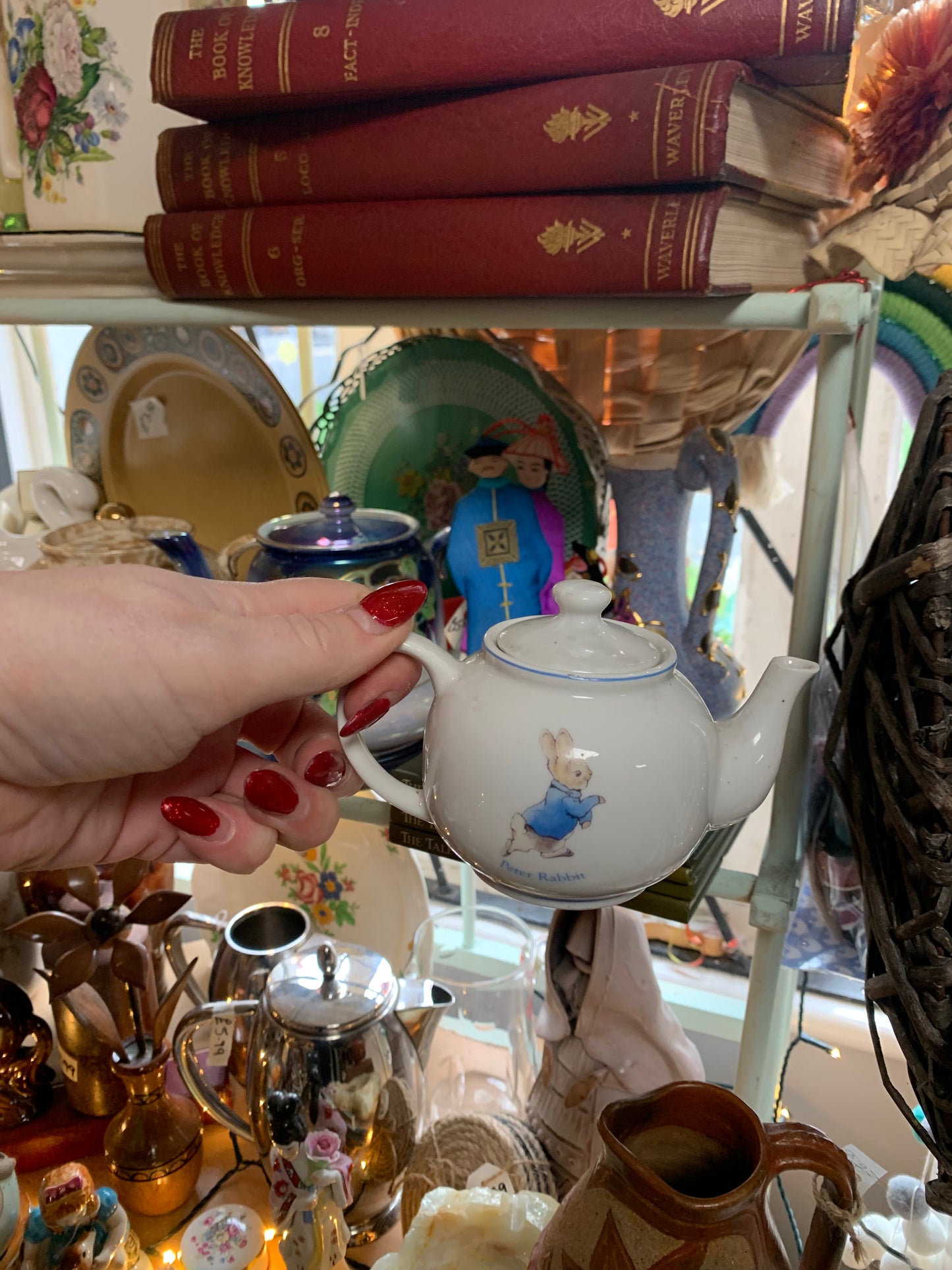 Little Peter rabbit teapot