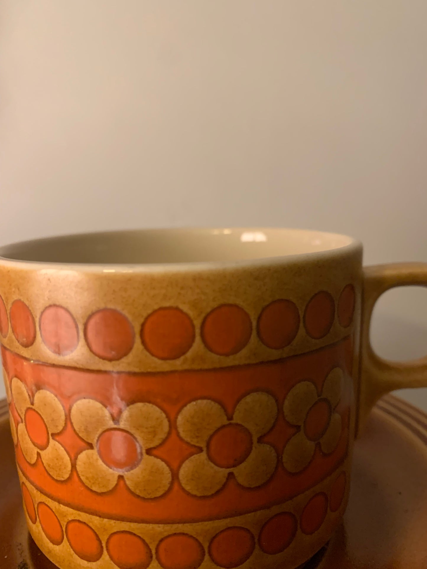 Retro cup and saucer