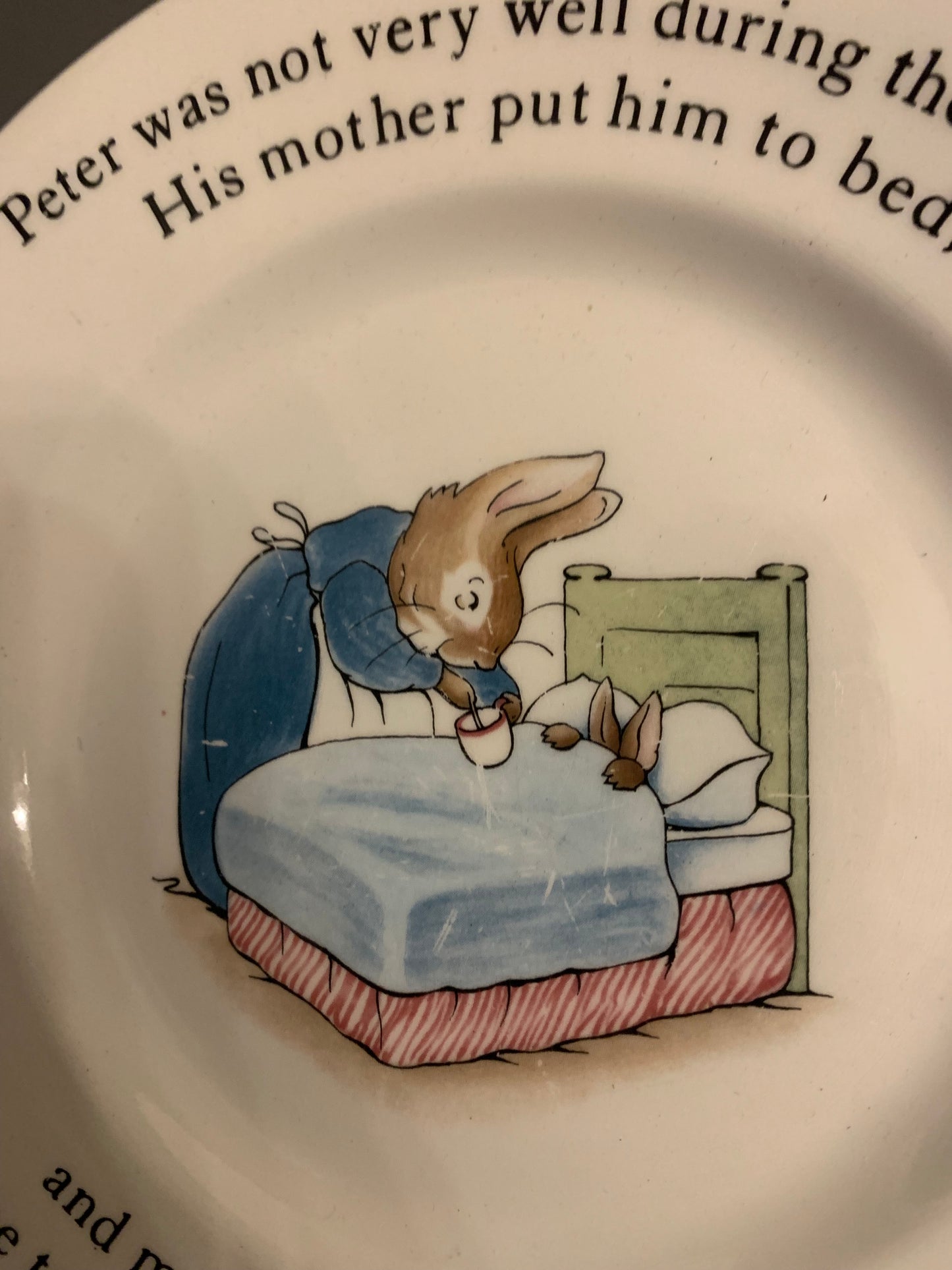 Wedgewood Peter Rabbit plate