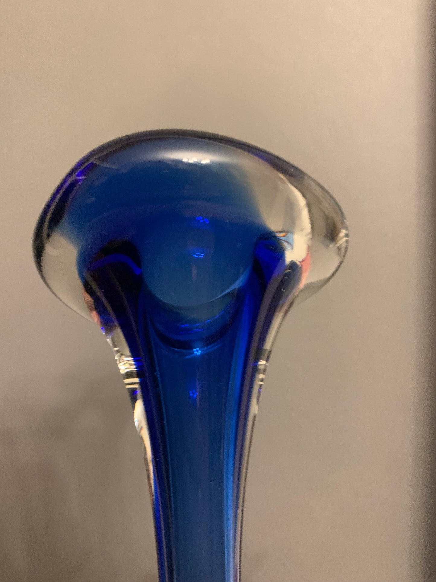 Blue Glass vase