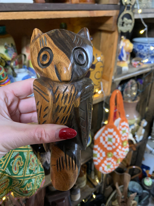 Wooden owl