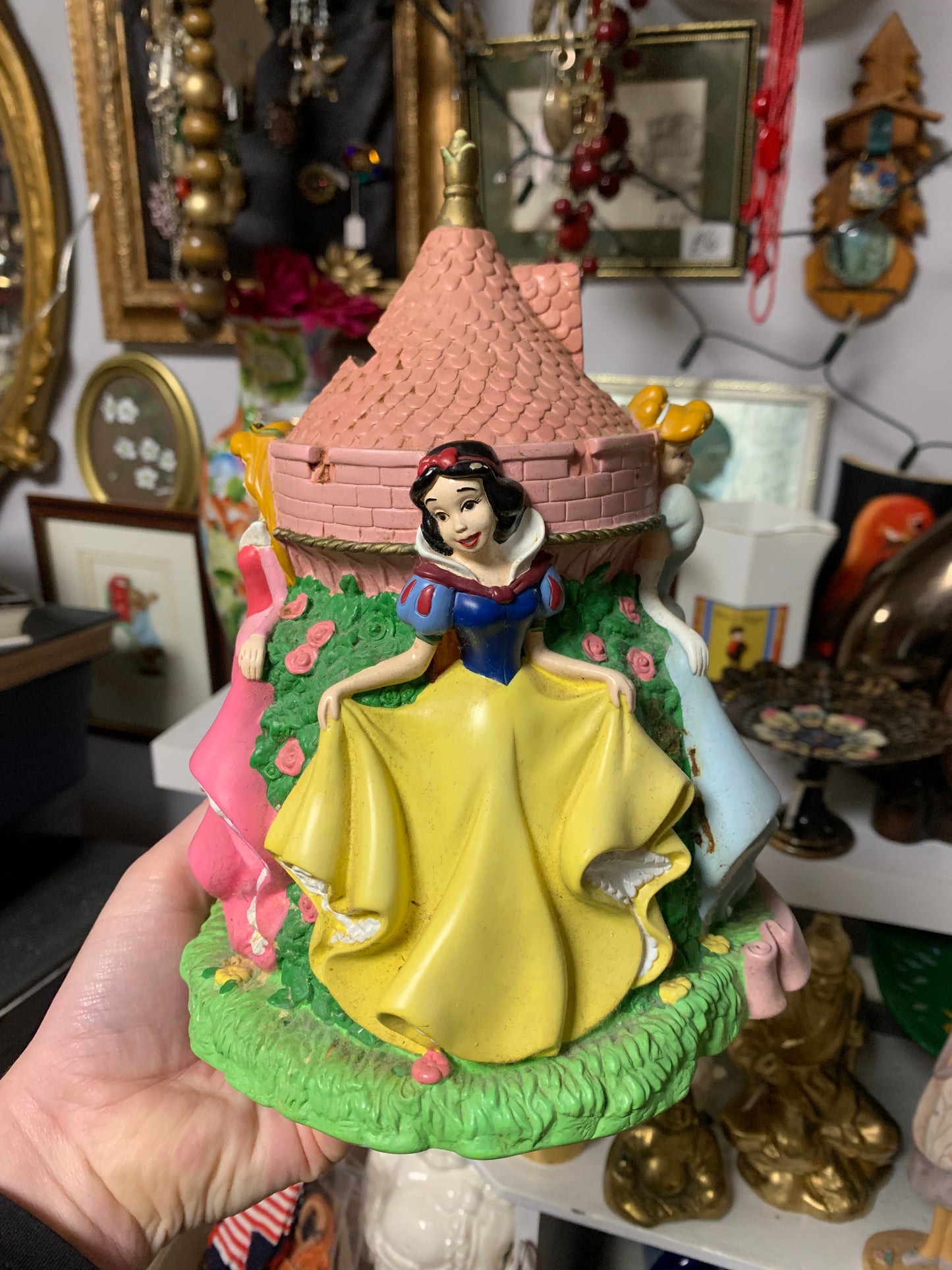 Vintage Disney princess moneybox