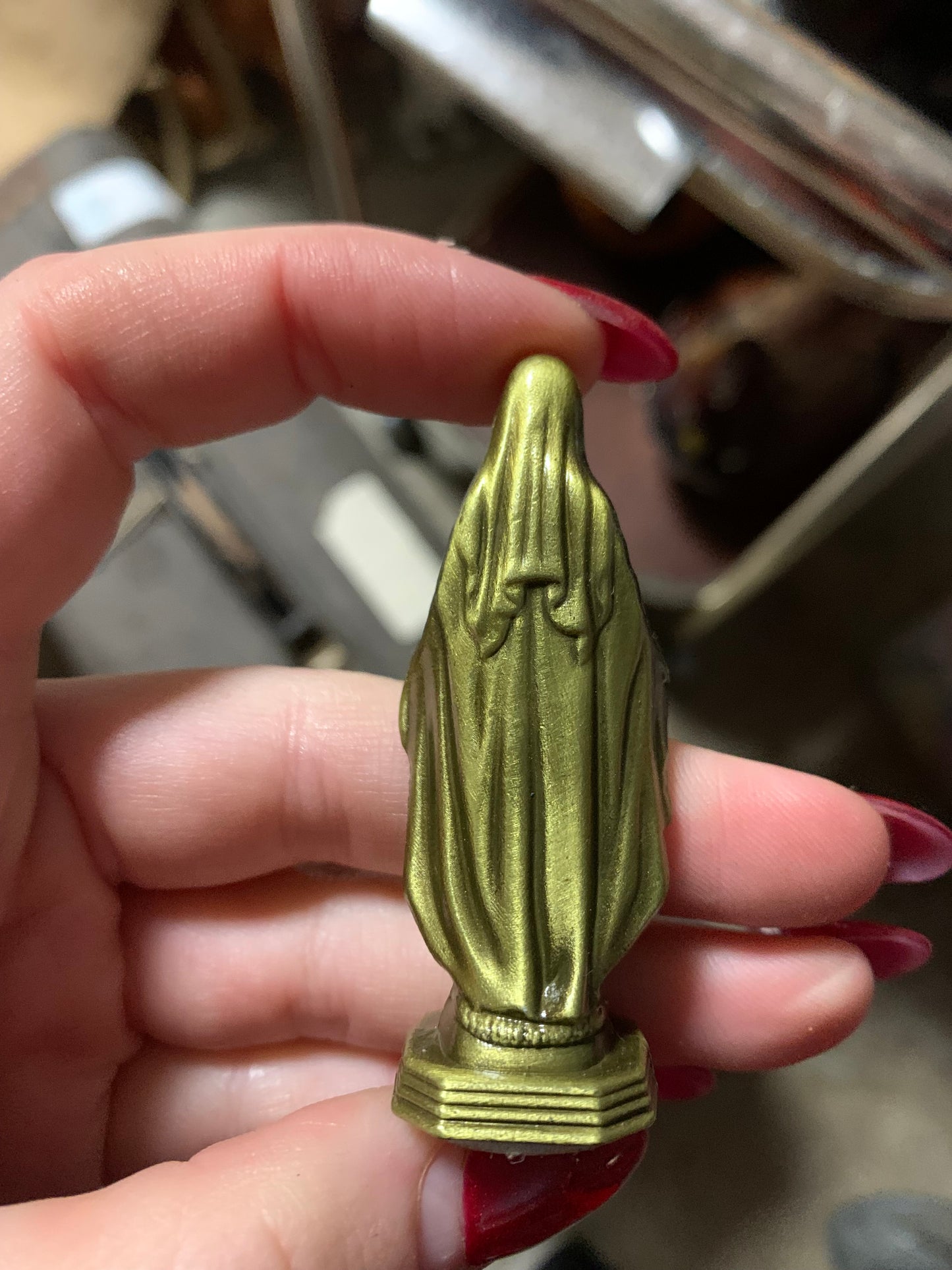 Little religious statue