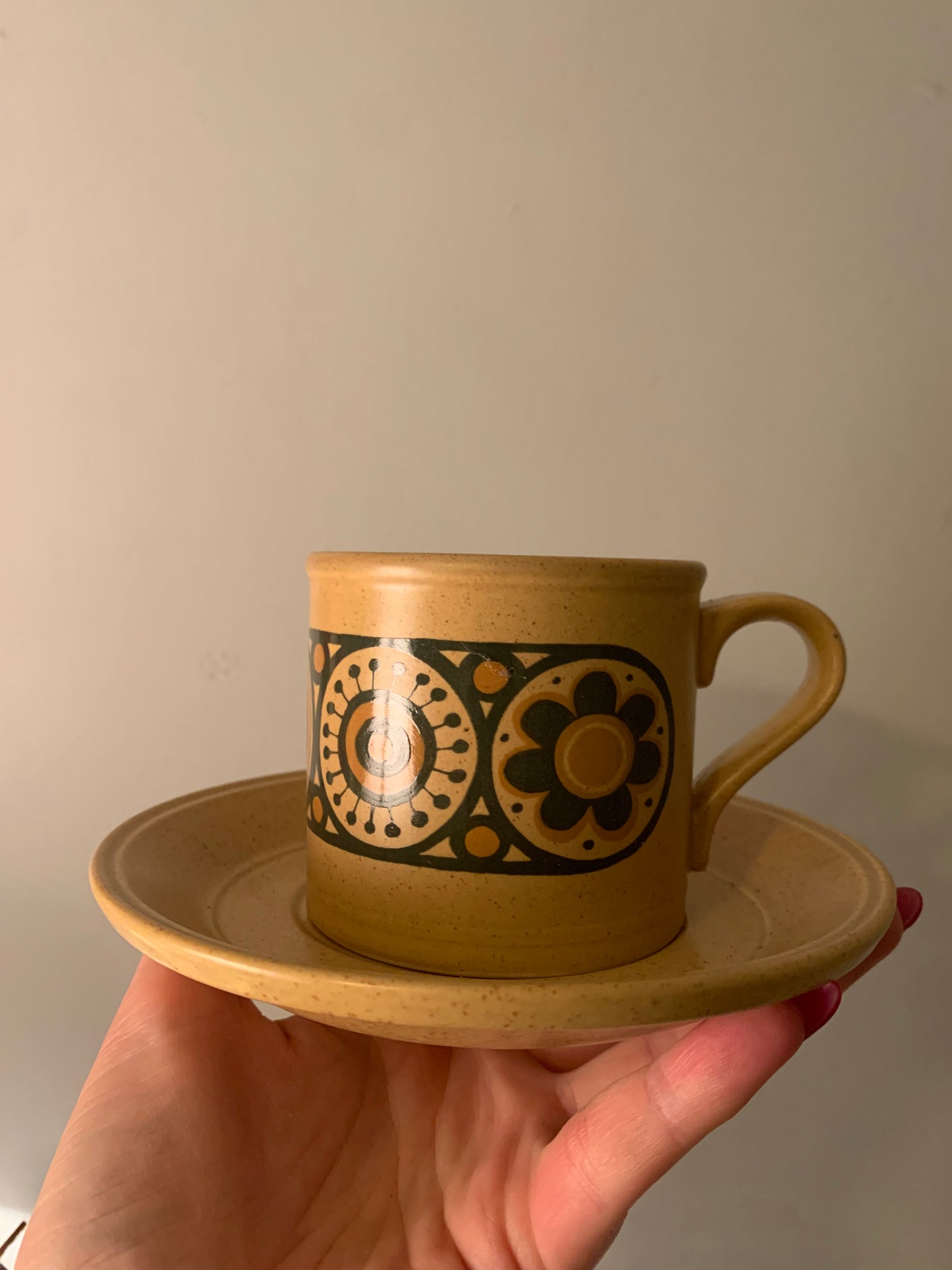 Retro cup and saucer