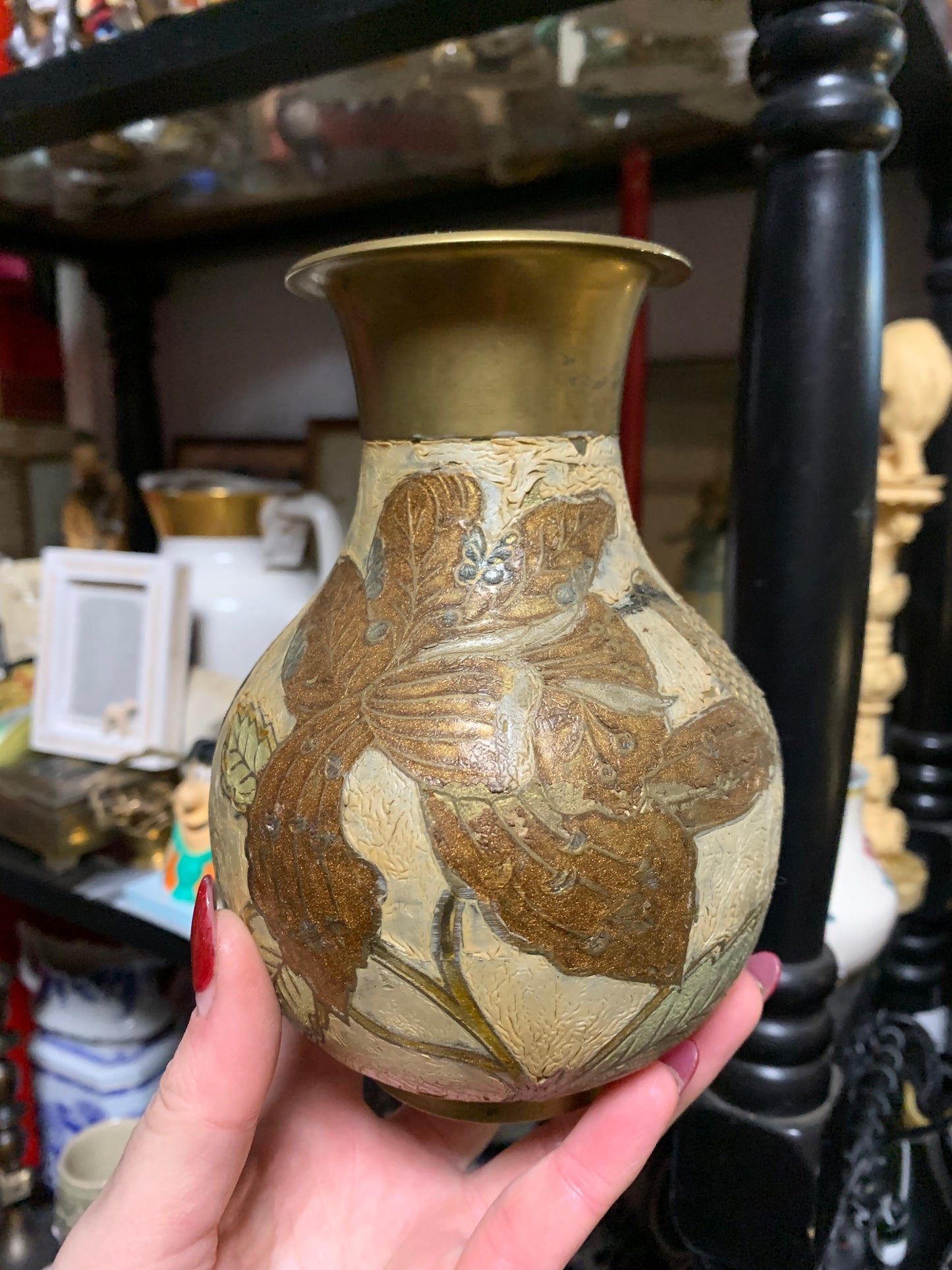 Unusual vintage vase