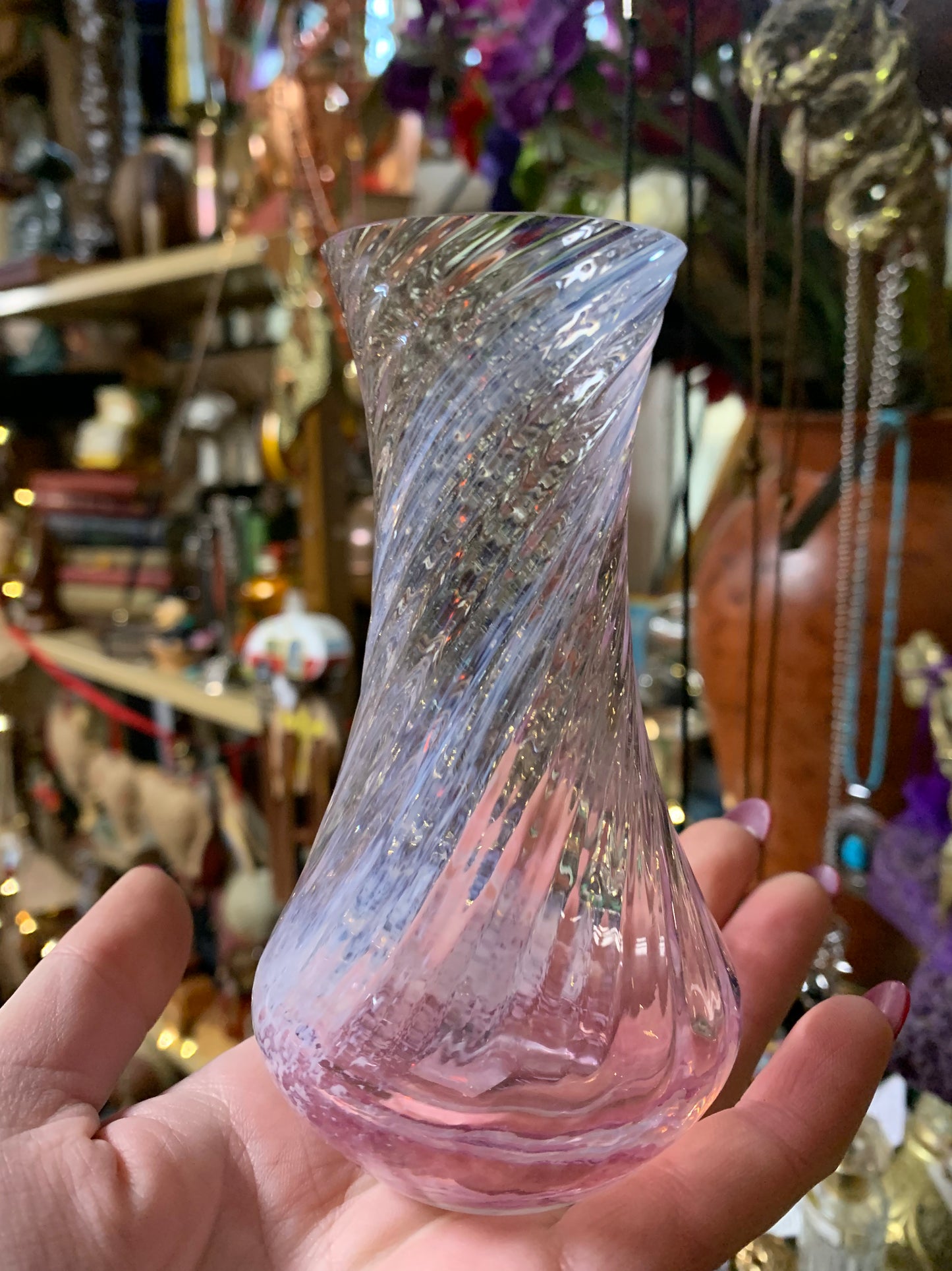 Little Pink glass vase