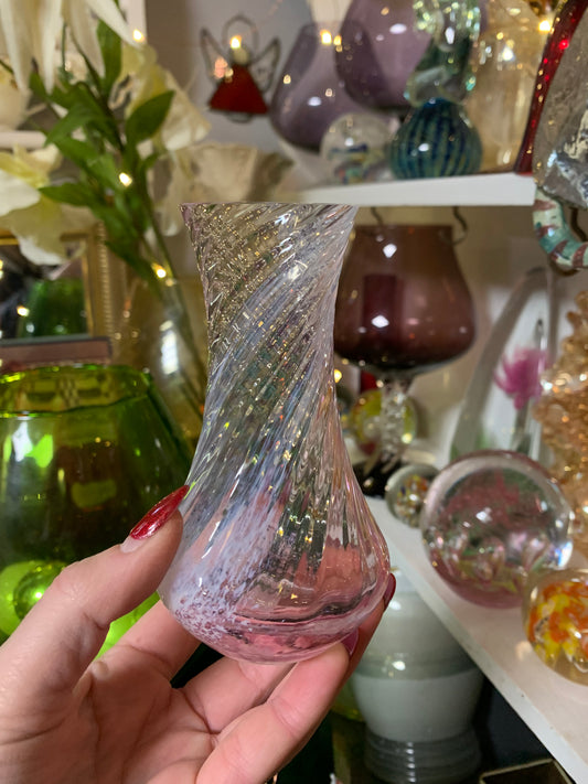 Little Pink glass vase