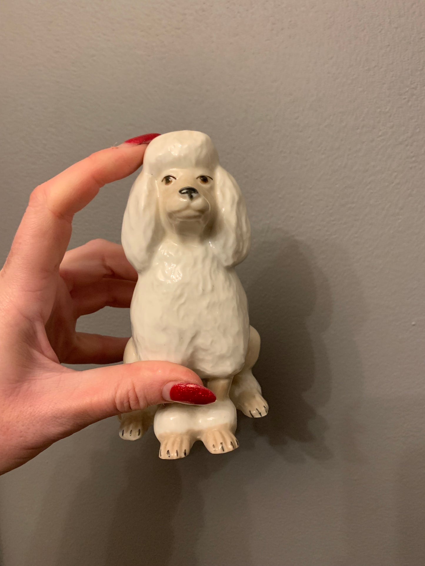 Vintage Poodle Ornament