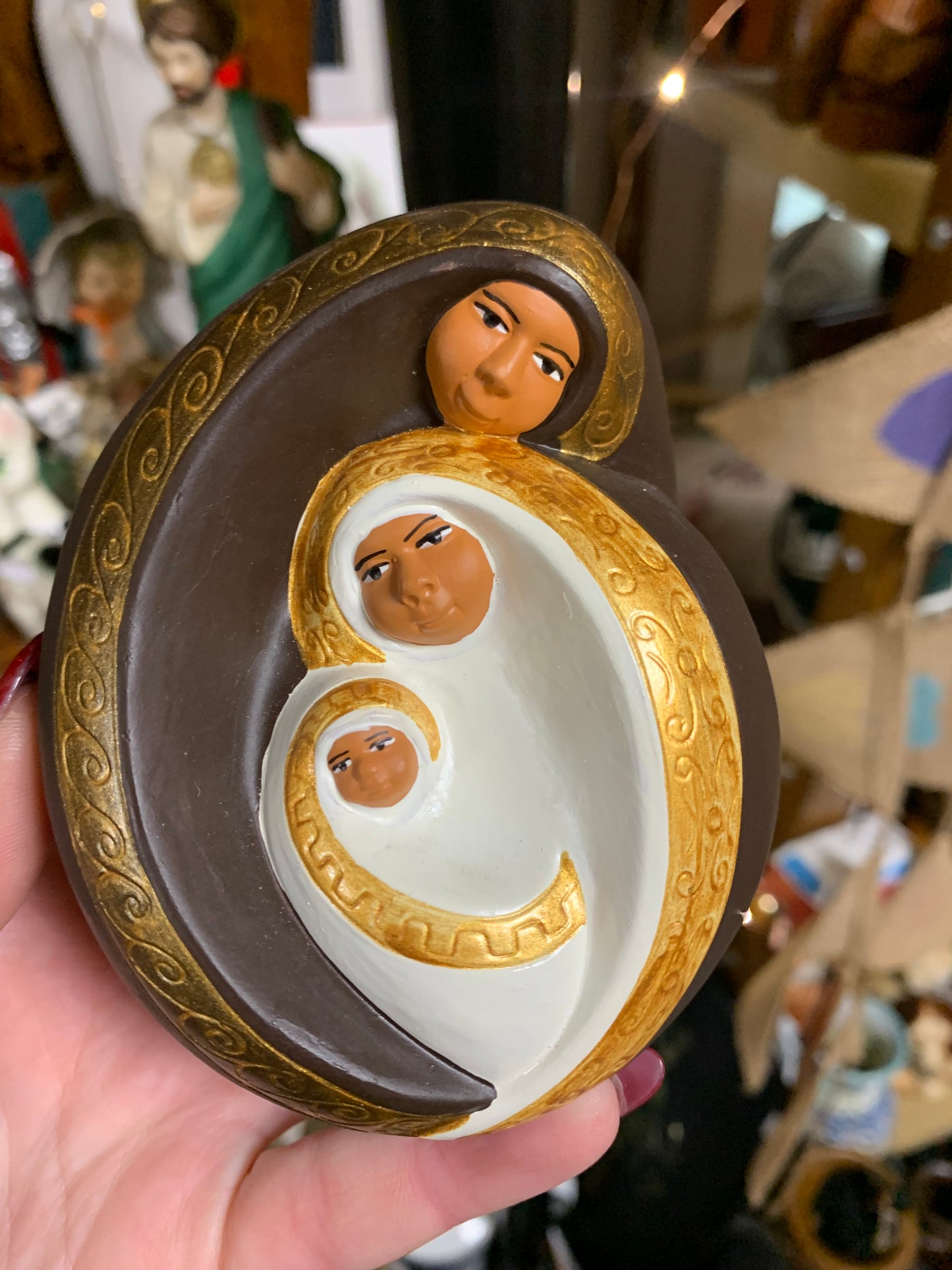 Vintage Religious ornament