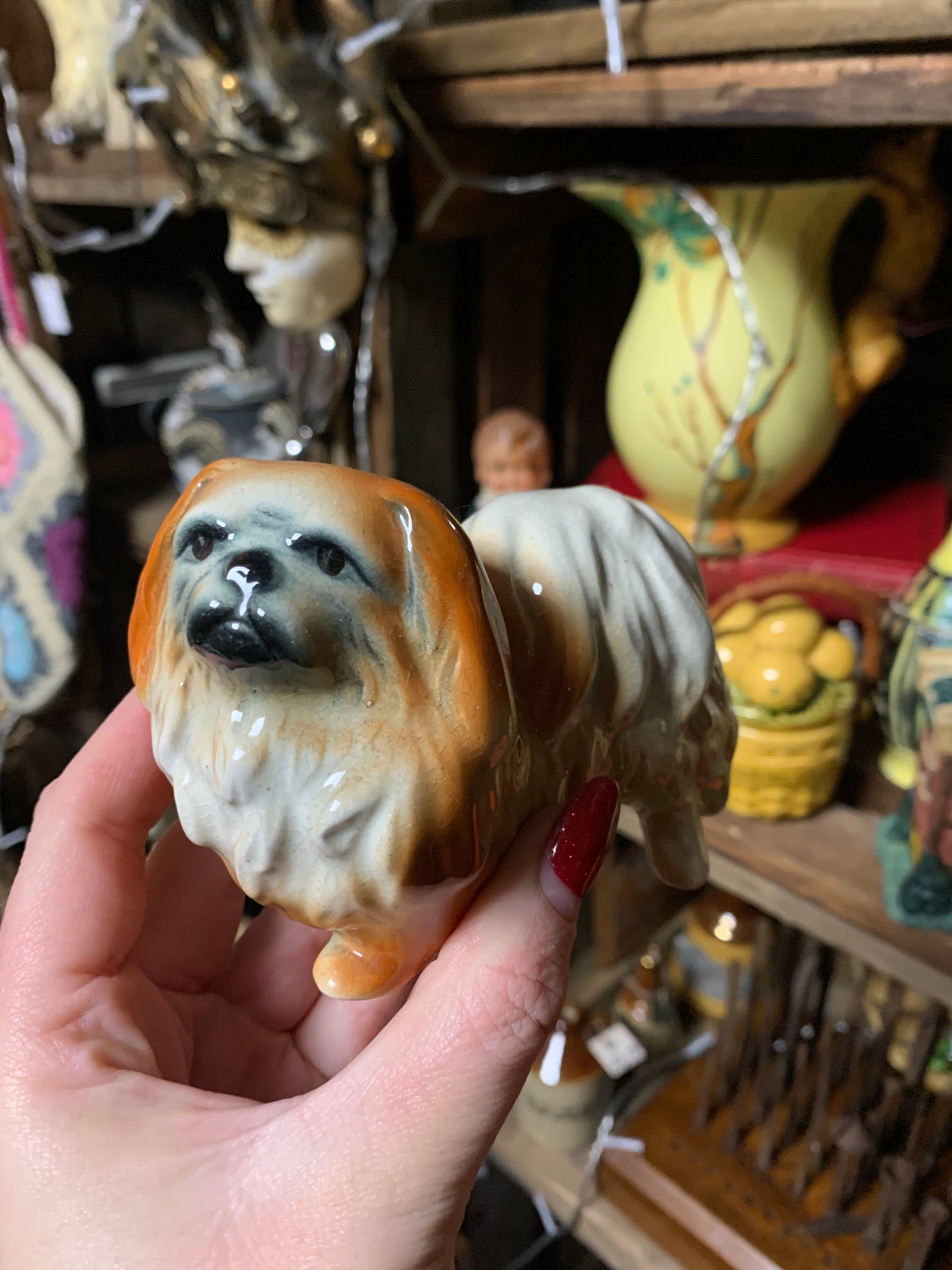 Vintage Dog Ornament