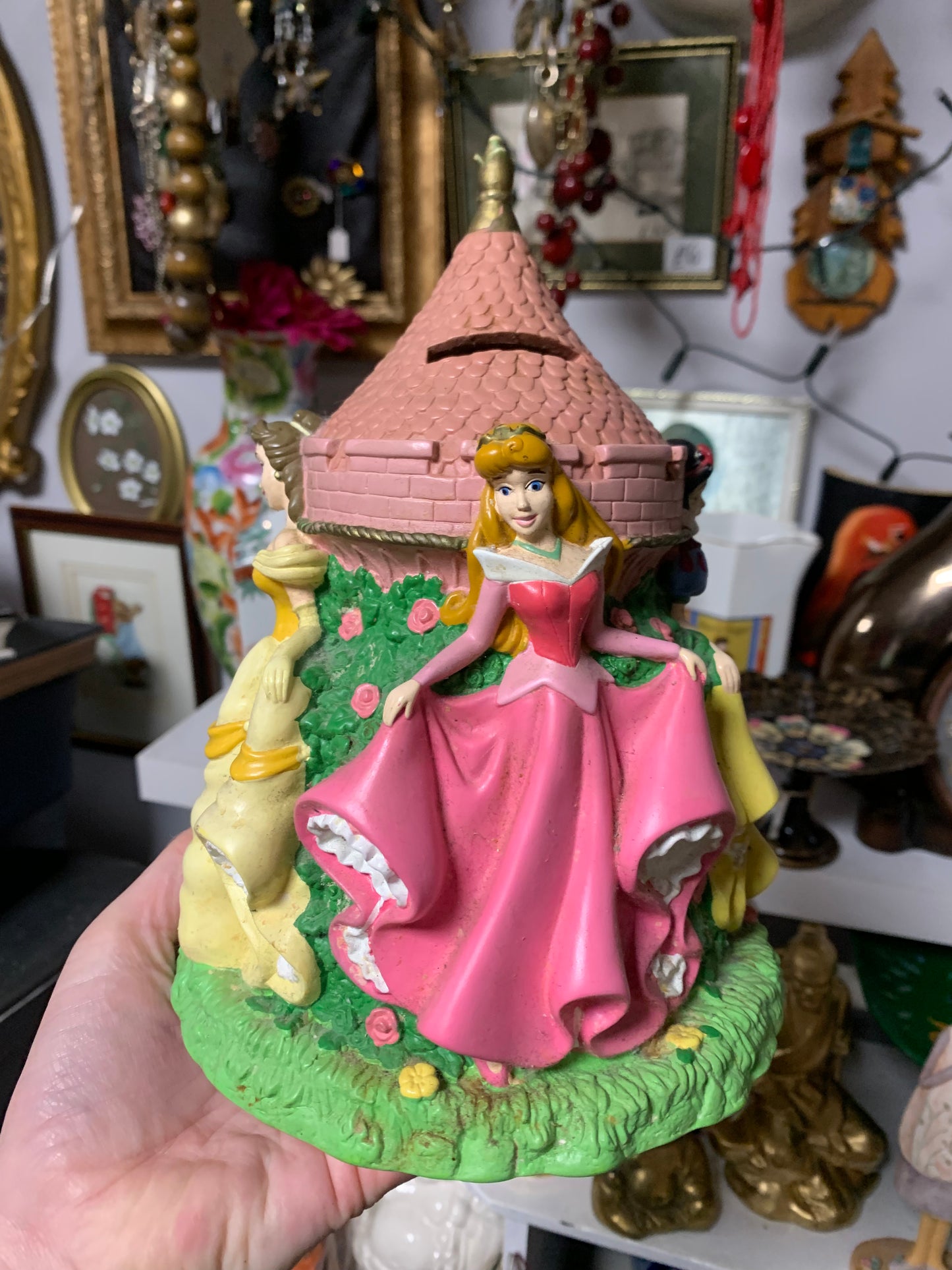 Vintage Disney princess moneybox