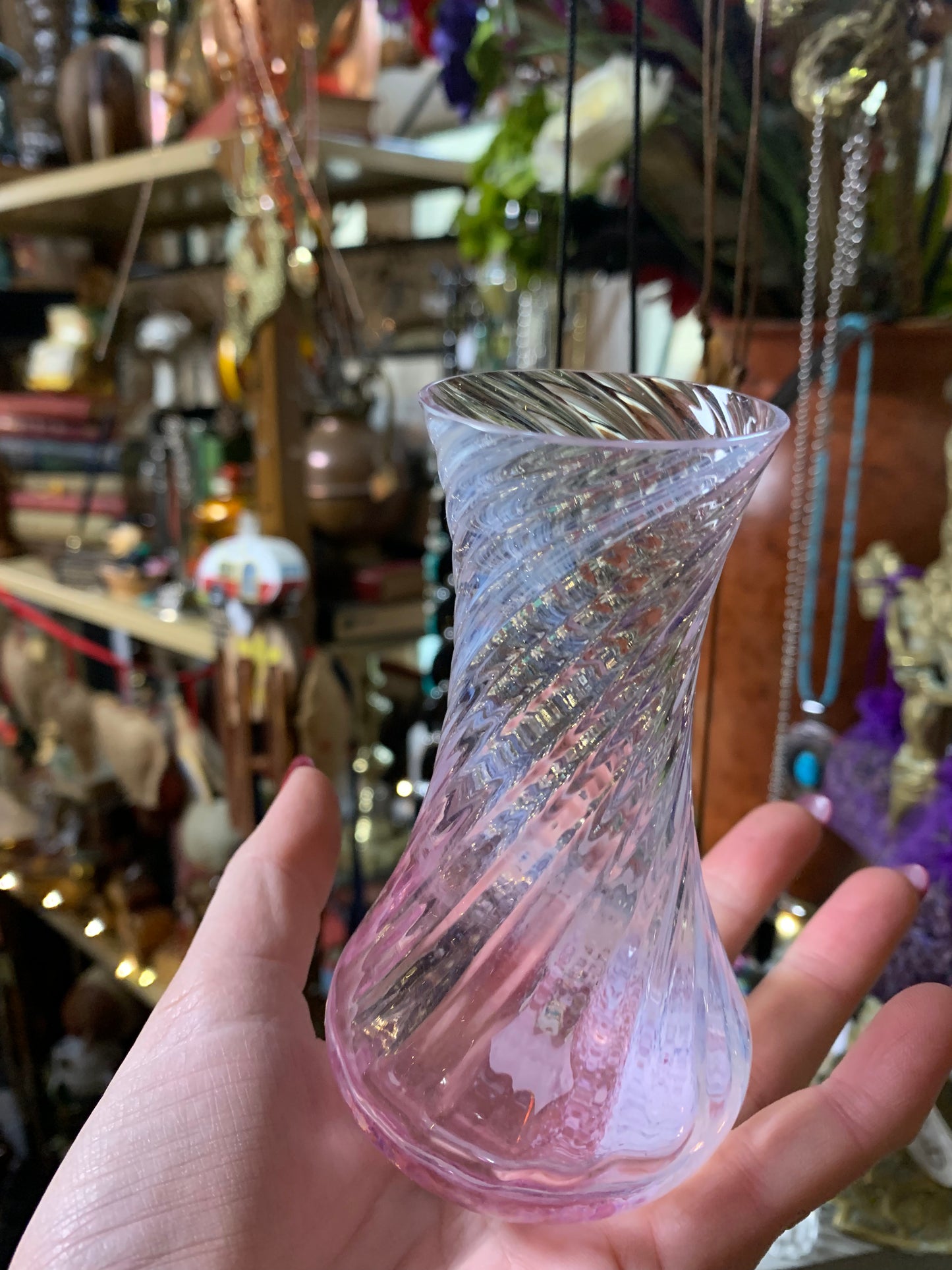 Little Pink glass vase