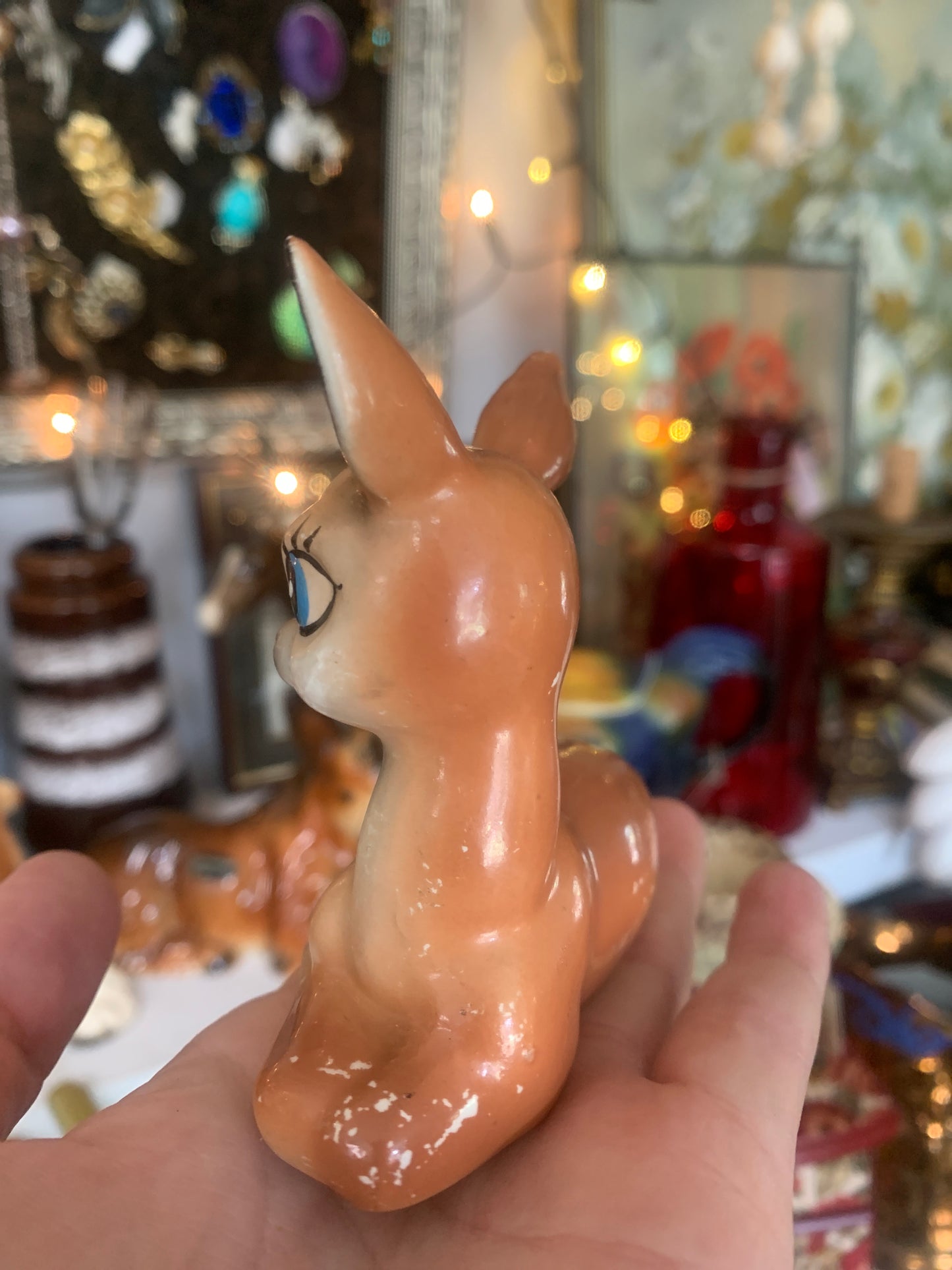 Vintage Bambi Deer ornament