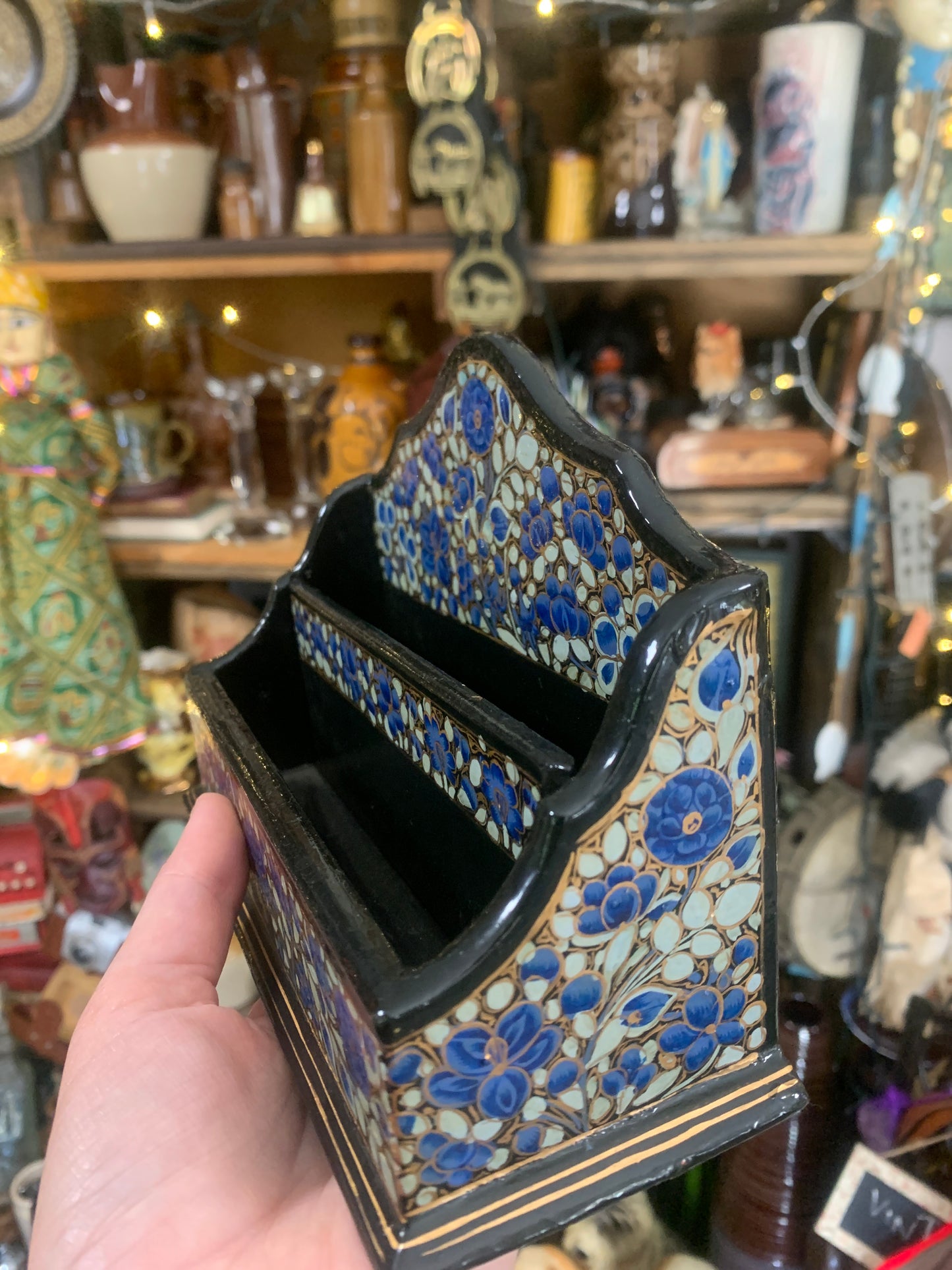 Indian letter holder