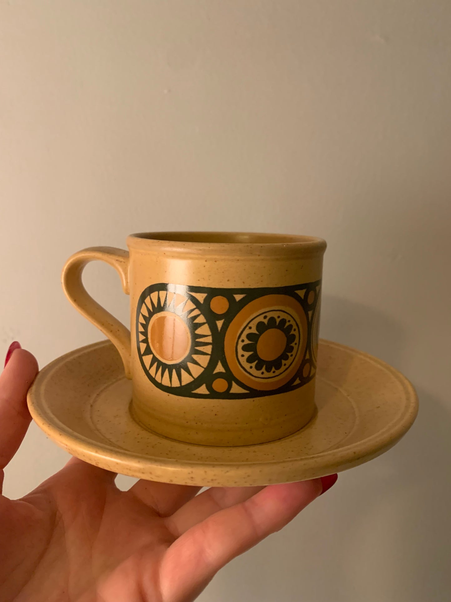 Retro cup and saucer