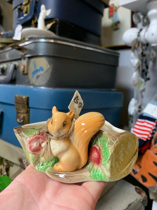 Little vintage squirrel ornament