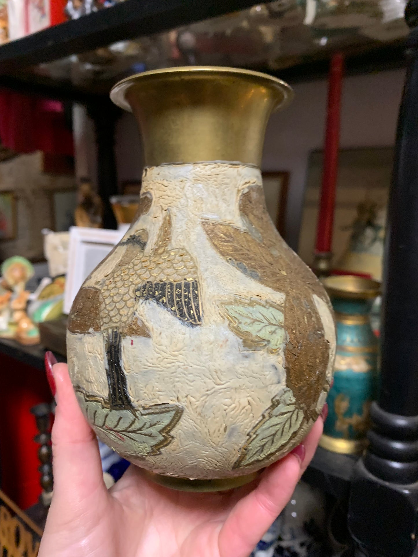 Unusual vintage vase