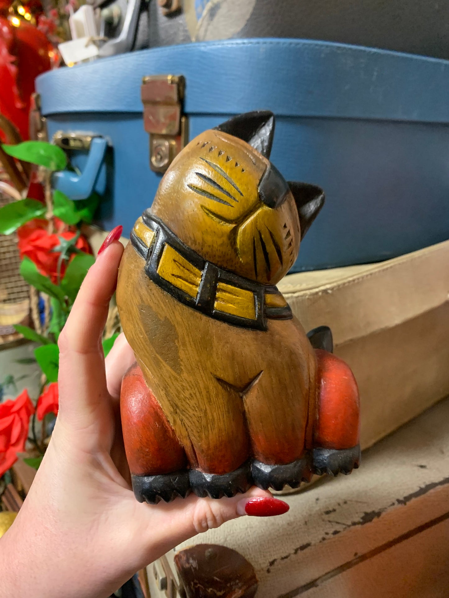 Wooden Cat