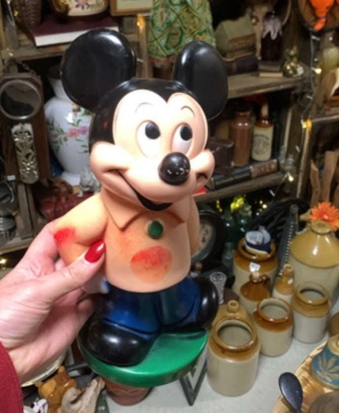 Vintage plastic Mickey Mouse